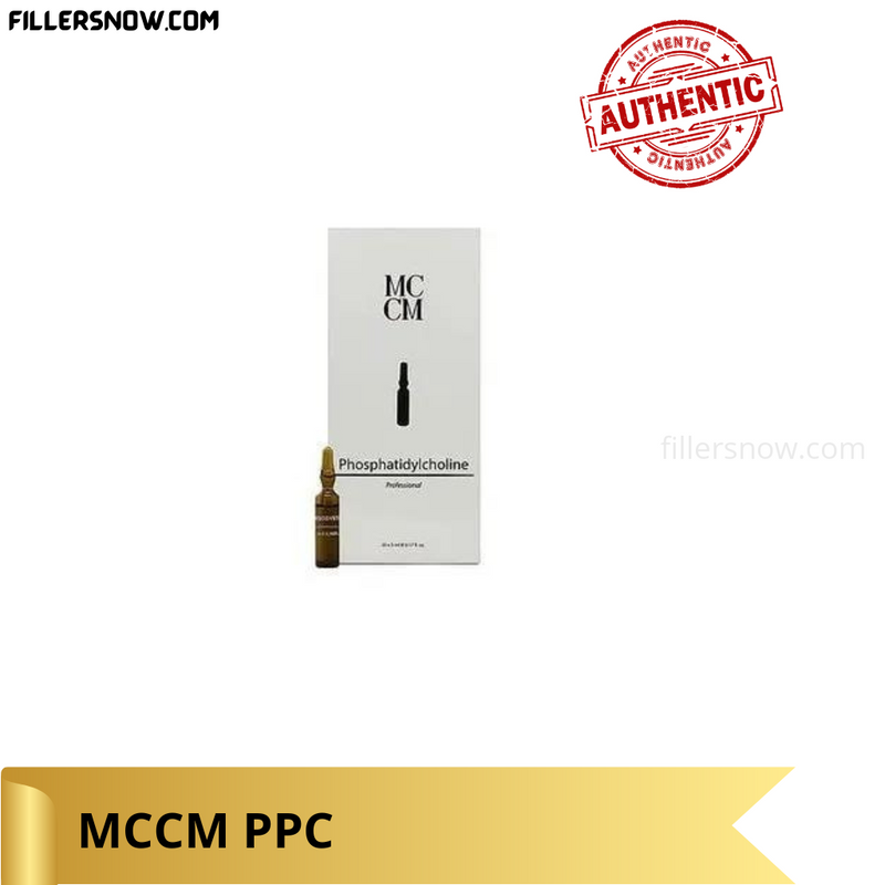 a package of mccm pcc for sale on a white background