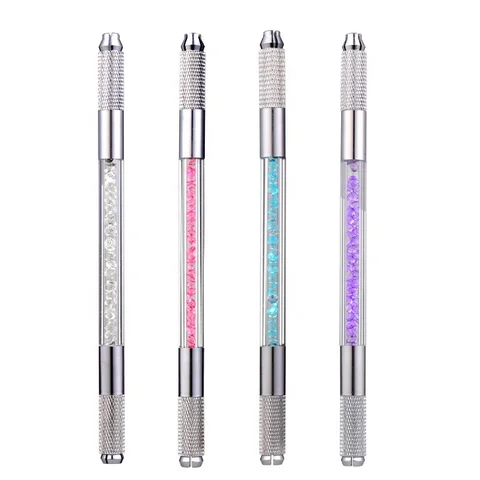 three different types of pens in different colors