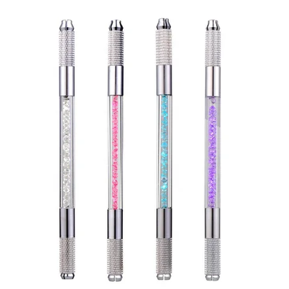 three different types of pens in different colors