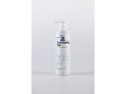 a bottle of deodorant gel on a white background