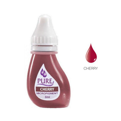 a bottle of cherry juice with a dropper