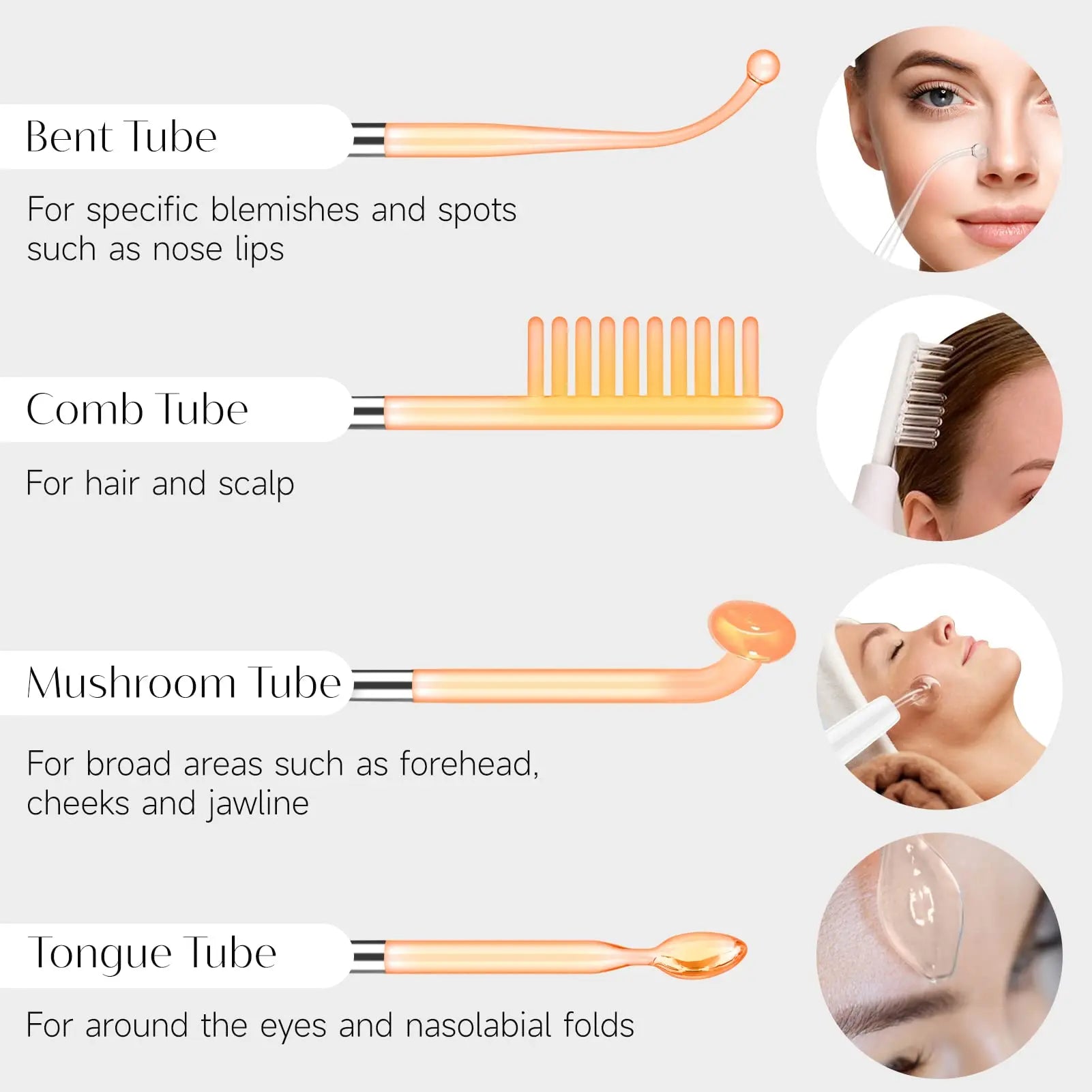 a diagram of how to use a brush for your face