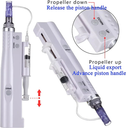 a medical device with instructions on how to use it