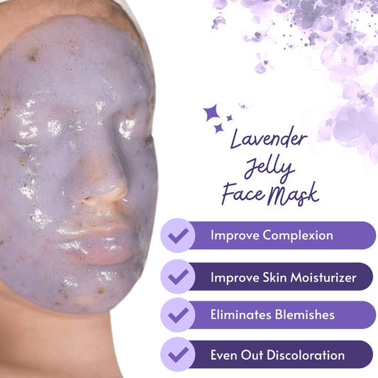 Lavender jelly mask 