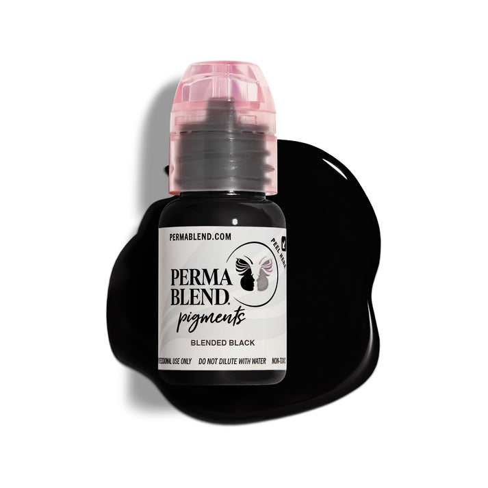 a bottle of pigment ink on a white background