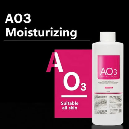 a bottle of ao3 moistizing lotion next to a box of ao3