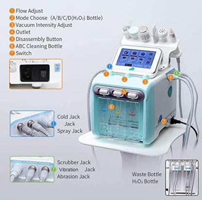 SD Cosmetics Care 7 In 1 H2O2 Hydrafacial Machine