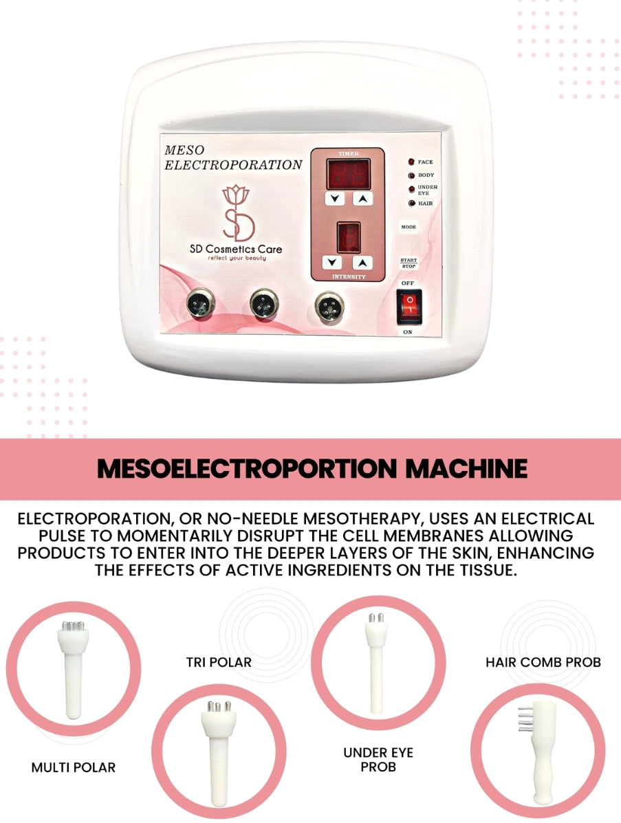 SD Cosmetics Care Mesoelectroporation Mesotherapy Machine