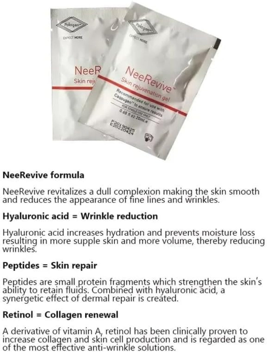 Nee revive oxygeneo machine kits skin rejuvenation capsules for oxygen facial care machine