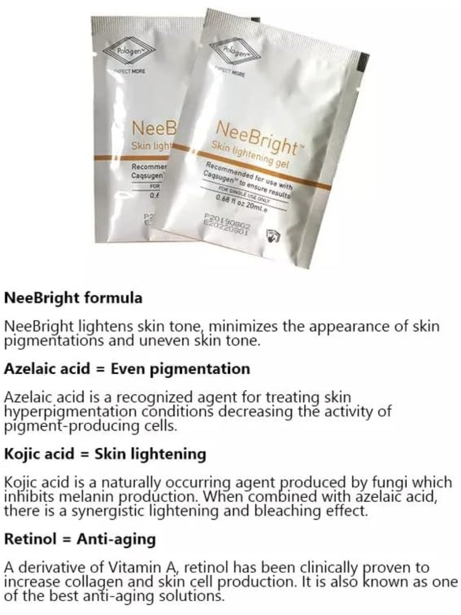 Nee Bright Kit Revive Skin Lightening Cream And Whitening Gel