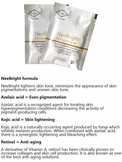 Nee Bright Kit Revive Skin Lightening Cream And Whitening Gel