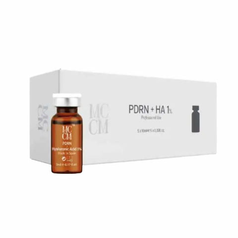 a bottle of pcrn - ha 1 in front of a white box