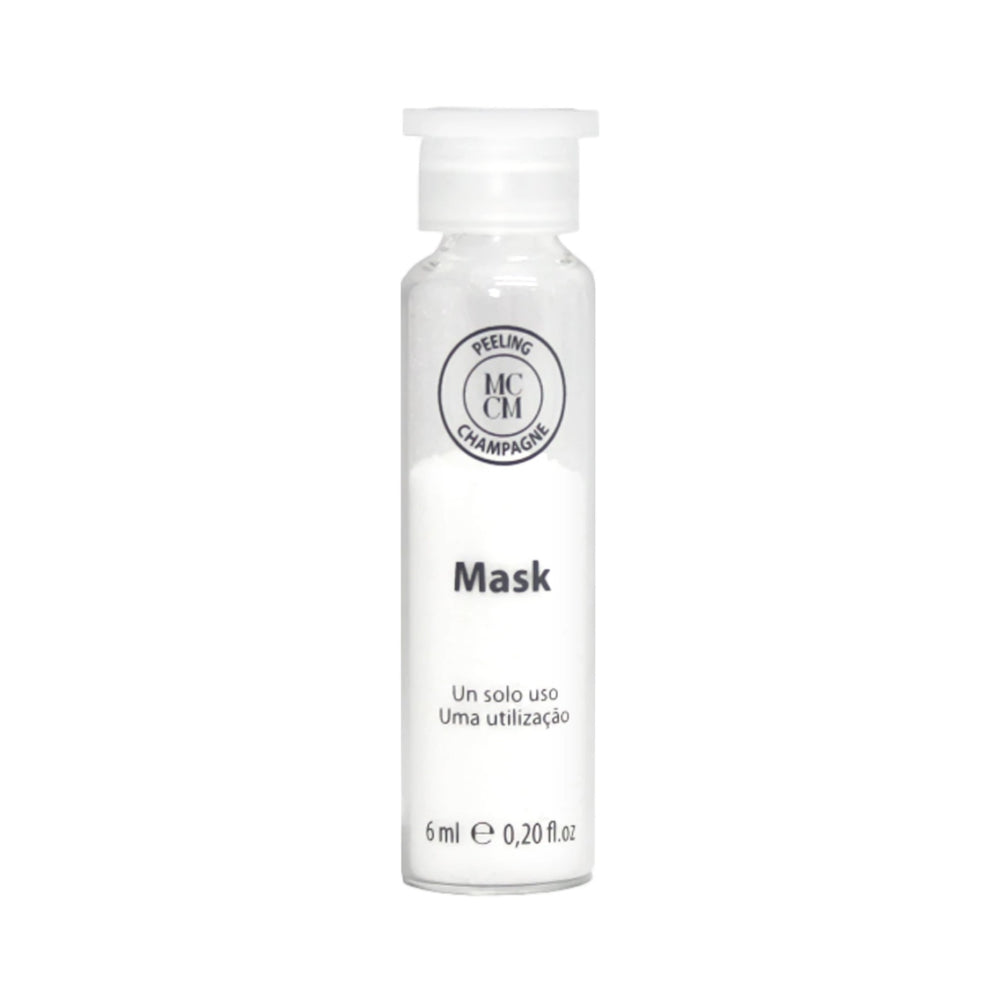 a bottle of mask on a white background