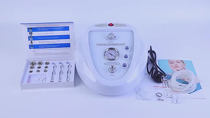 Diamond Microdermabrasion Machine, Suction Power Professional Dermabrasion Beauty Care Equipment Tool