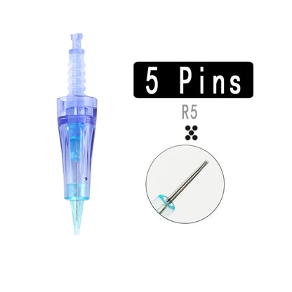 PERMANENT MAKEUP DR PEN NEEDLE R5 (5pin) 10-pack for A6 Devices