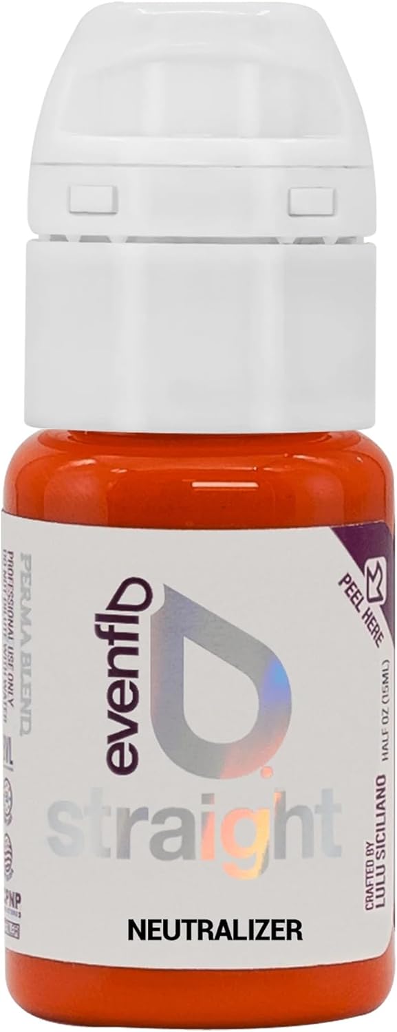 Perma Blend Neutralizer Evenflo Pigment for Lip Neutralization or Eyebrow Correction 0.5 oz (15 ml)