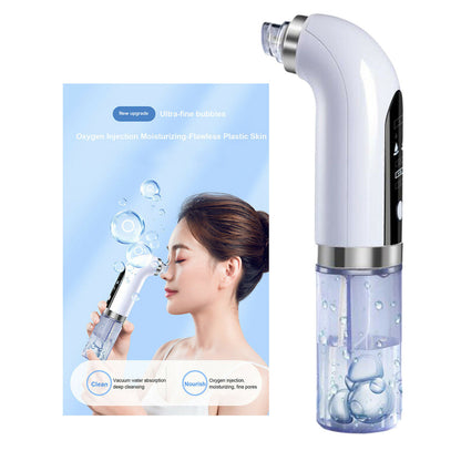 Skin Routine Pro, Mini Portable Hydra Facial Aqua Peel, USB Rechargeable Hydro dermabrasion Device Vacuum Suction,Facial Pore Cleaner