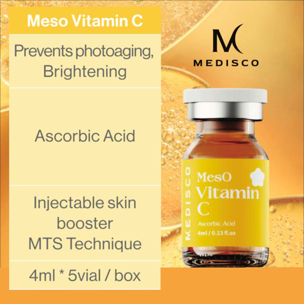 a bottle of meso vitamin c